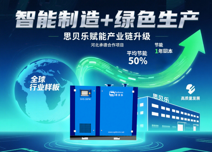 塑料制品行业节能新突破!广东思贝乐GHS-30PM真空泵在河北省承德市某某公司成功运行
