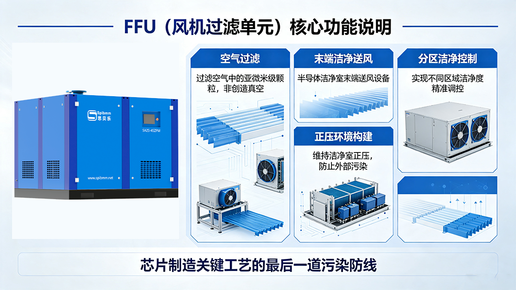 模块化层流净化赋能产线：FFU 风机过滤单元，构筑无尘生产核心屏障
