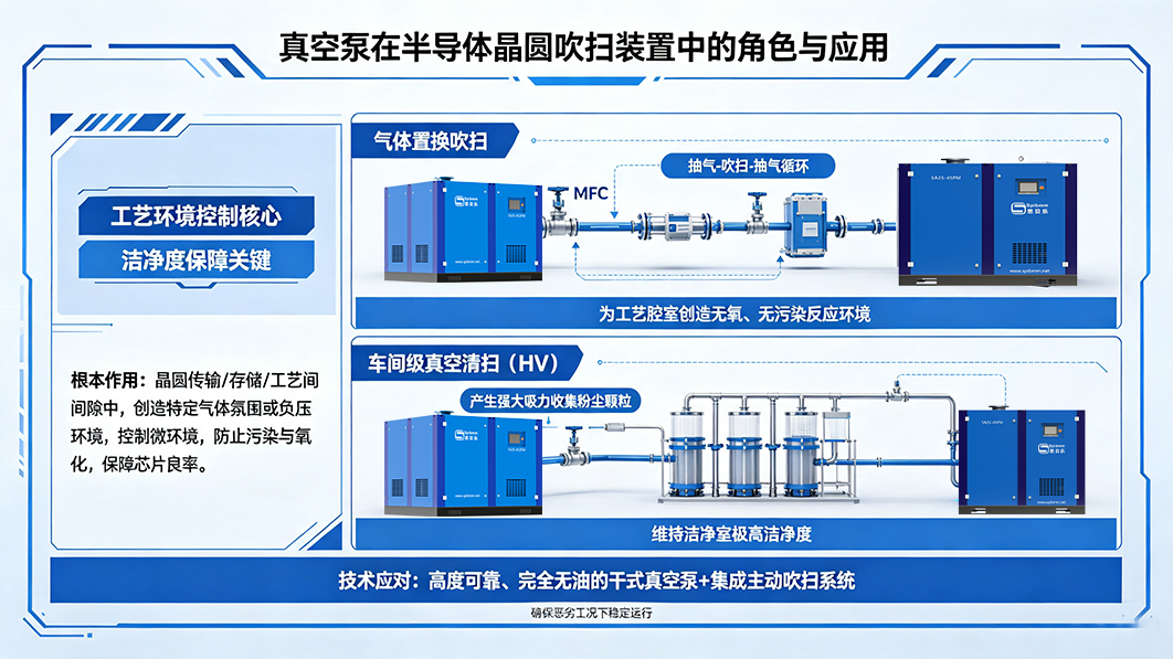 微米级洁净防护核心：晶圆吹扫装置，半导体良率提升的隐形保障设备