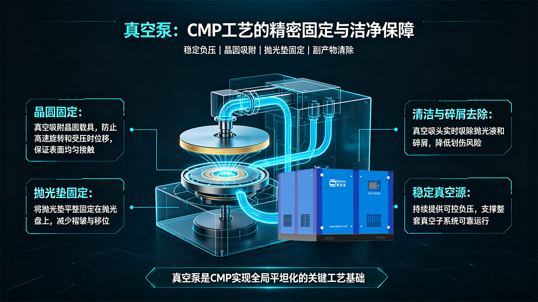 CMP抛光机：芯片制造的“全局磨皮大师”