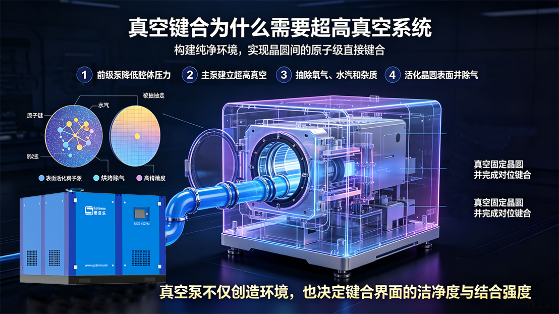 真空键合机：芯片封装的“分子级焊接师”