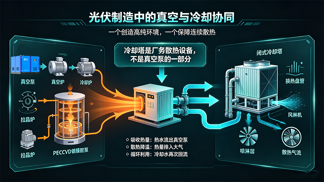 冷却塔：工业散热的“无形空调”