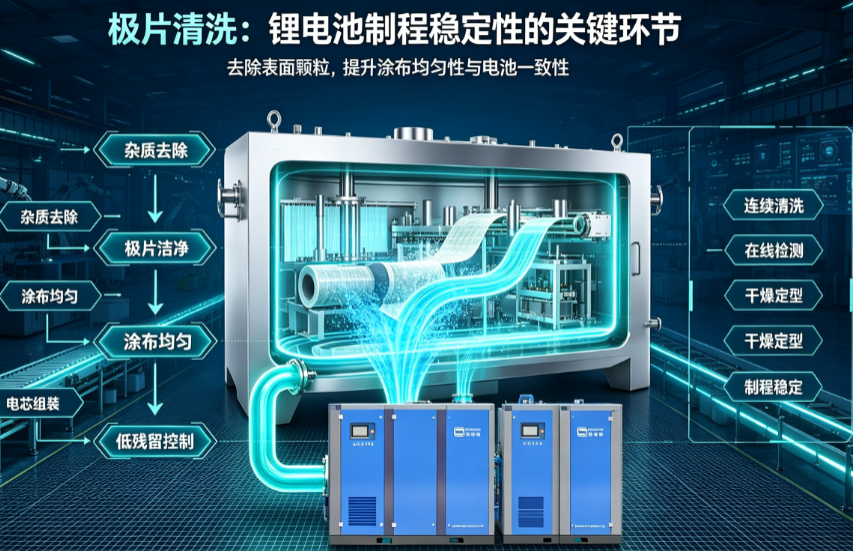 极片清洗机：锂电池的“精准清道夫”