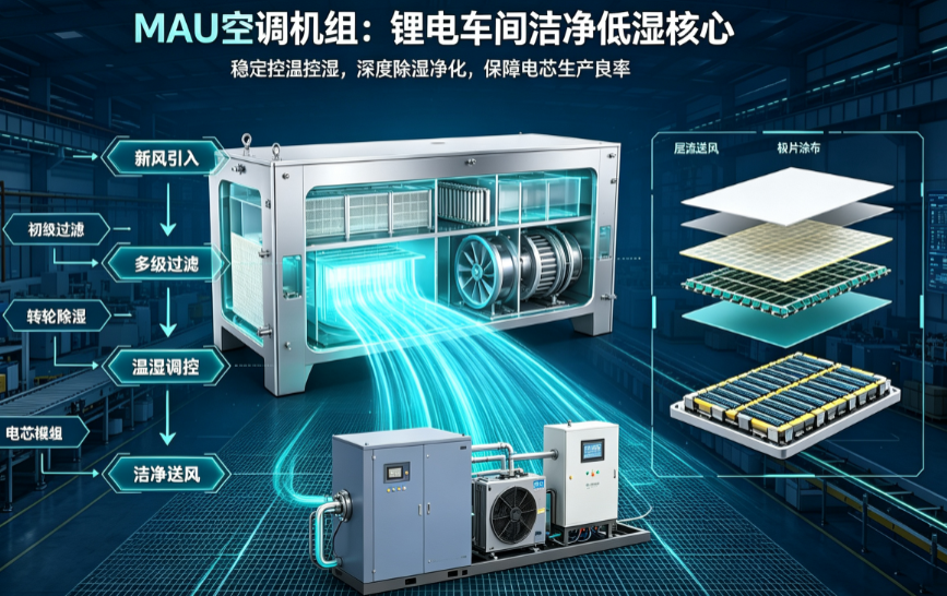 MAU空调机组：芯片洁净室的“空气守门人”