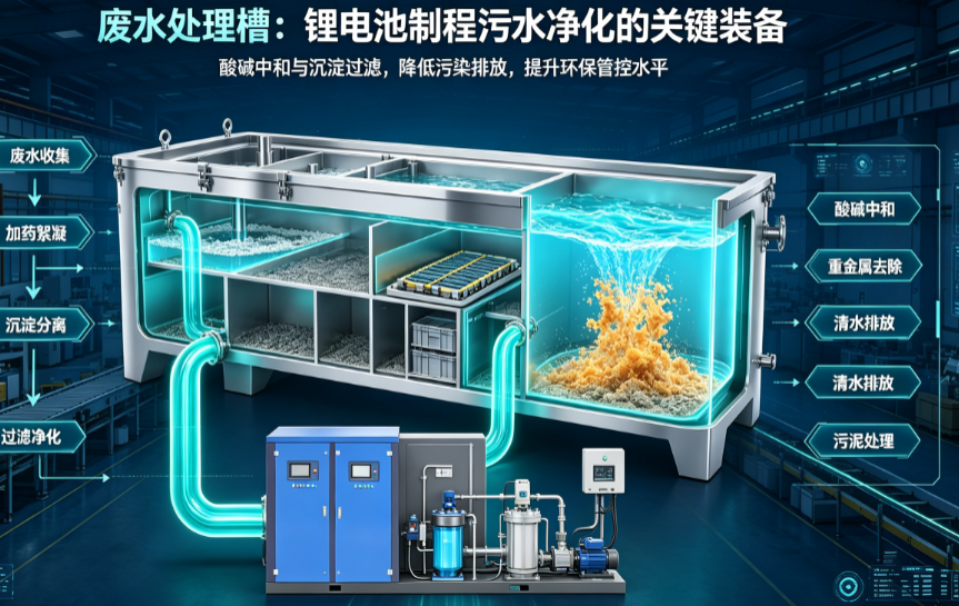 废水处理槽：工业生产的“化学净化师”