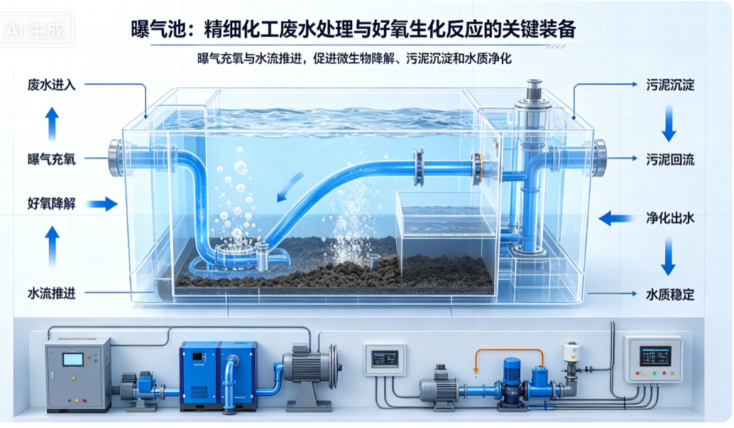 曝气池：污水处理的“生命呼吸机”