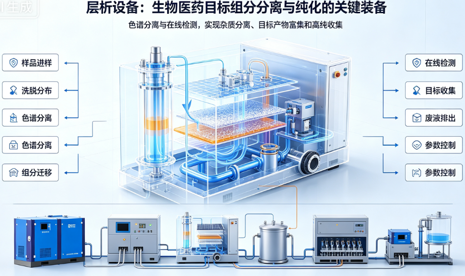 层析设备：生物制药的“分子分拣师”