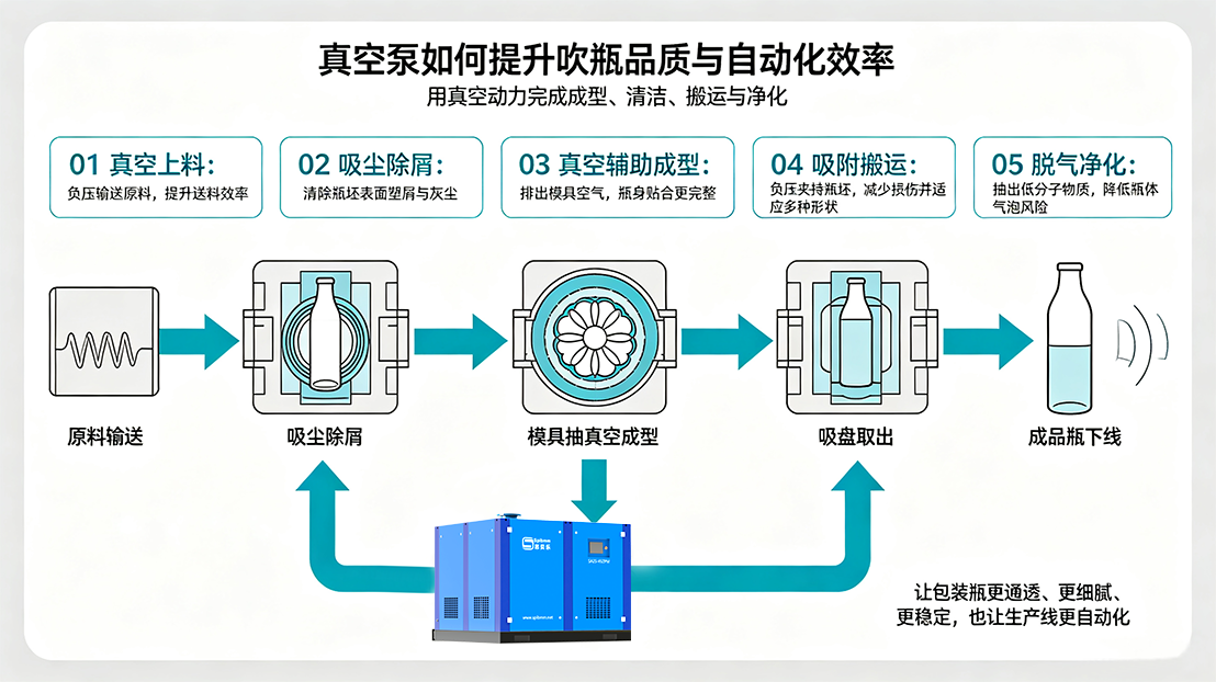 吹瓶机：塑料瓶的“吹气魔法师”