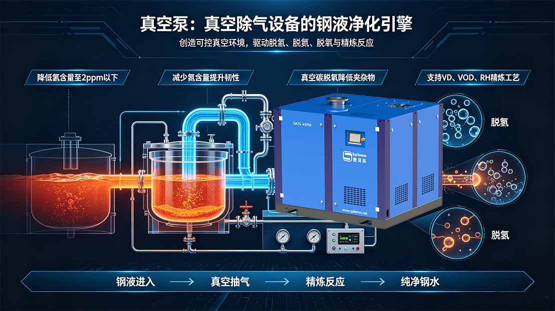 真空除气设备：材料纯净度的“真空净化师”