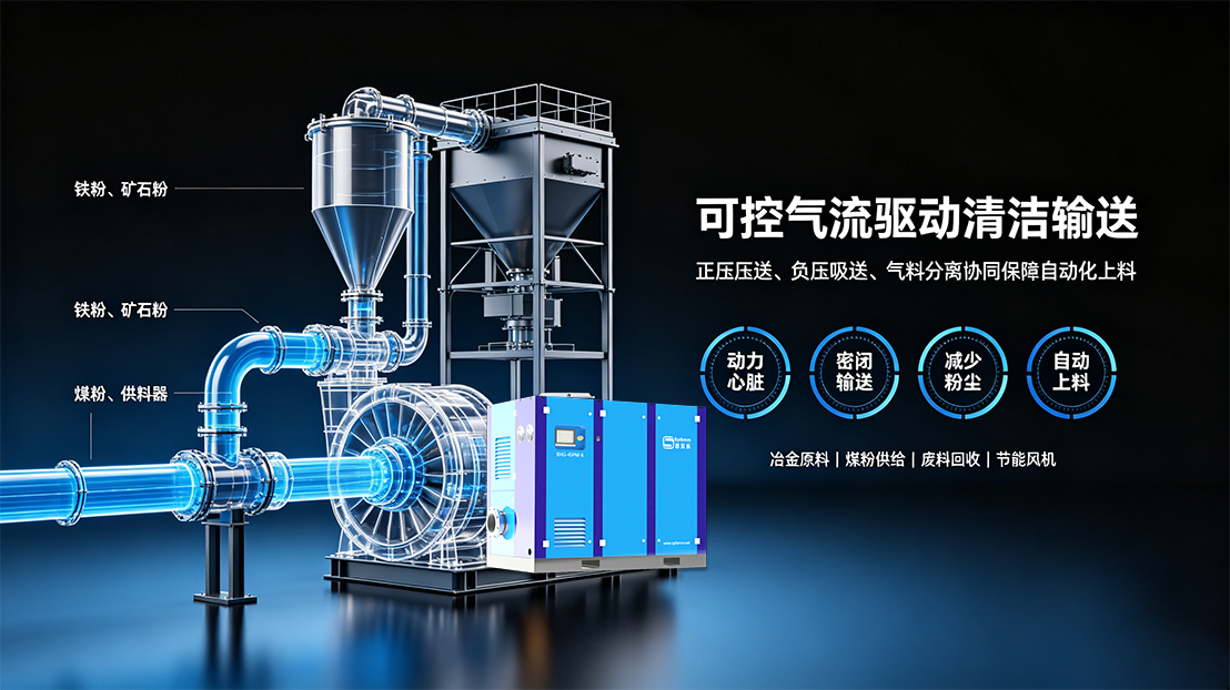 气力输送上料机：粉体物料的“真空管道师”