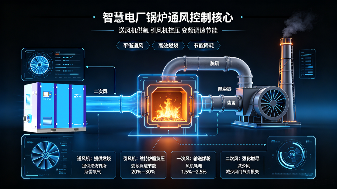 锅炉引送风系统：工业锅炉的“呼吸之道”